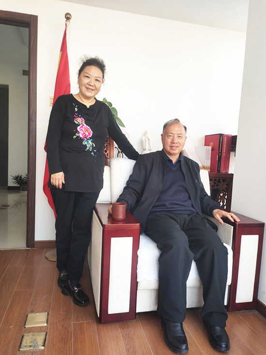 墨韵传情，丹心助公益——拜访刘建武先生有感