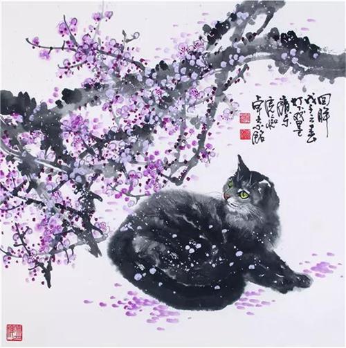 《回眸》68×68cm 2011年